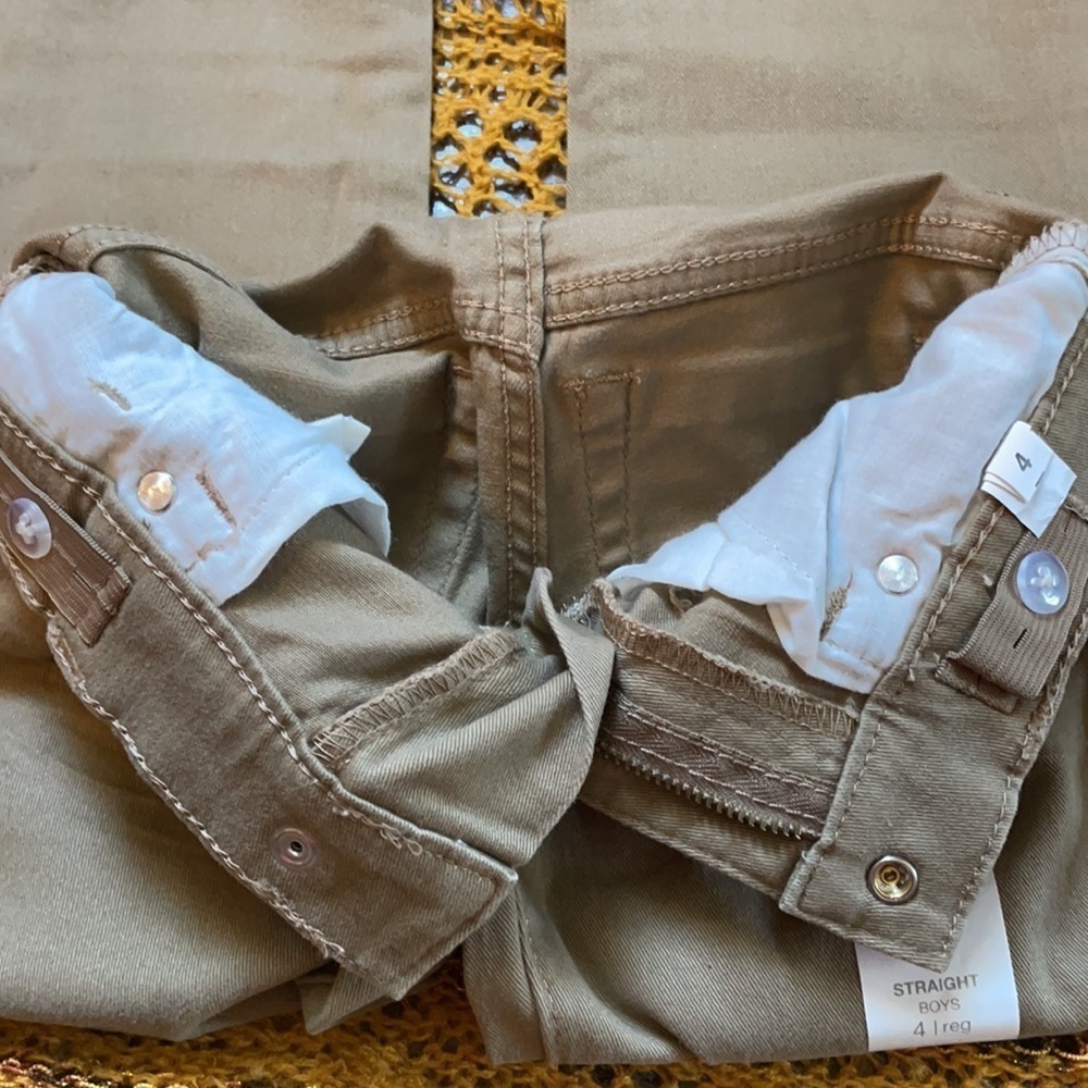 🤗NWT Sonoma straight pants wood bridge size 4 reg - Picture 9 of 10